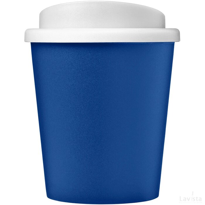 Americano® espresso 250 ml geïsoleerde beker blauw,Wit Blauw, Wit Blauw/Wit