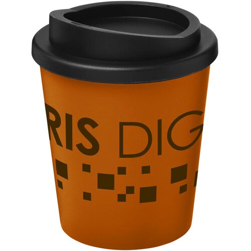 Americano® espresso 250 ml geïsoleerde beker Oranje,Zwart Oranje, Zwart Oranje/Zwart