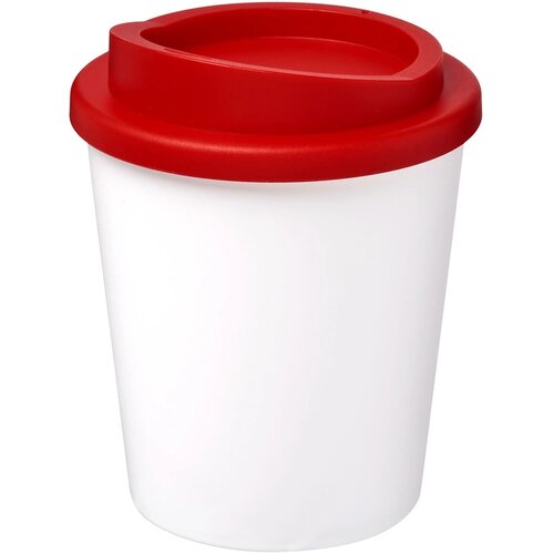 Americano® espresso 250 ml geïsoleerde beker Wit,Rood Wit, Rood Wit/Rood