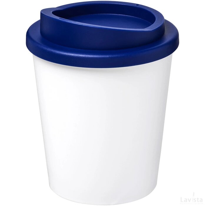 Americano® espresso 250 ml geïsoleerde beker Wit,blauw Wit, Blauw Wit/Blauw