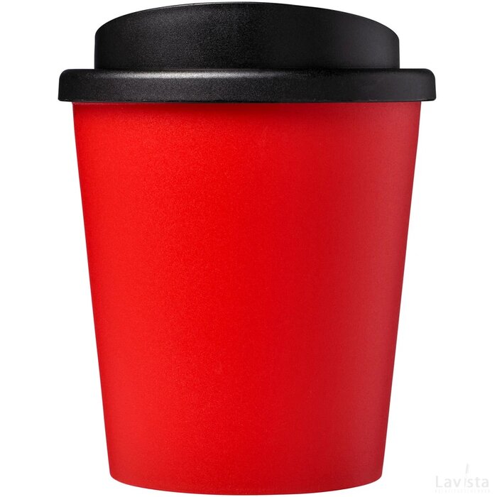 Americano® espresso 250 ml geïsoleerde beker Rood,Zwart Rood, Zwart Rood/Zwart