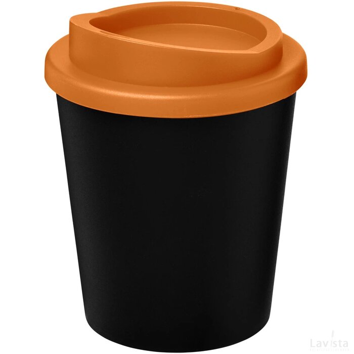 Americano® espresso 250 ml geïsoleerde beker Zwart,Oranje Zwart, Oranje Zwart/Oranje