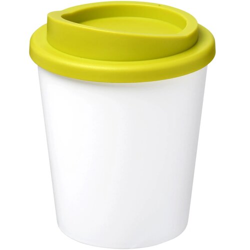 Americano® espresso 250 ml geïsoleerde beker Wit,Lime Wit, Lime Wit/Lime