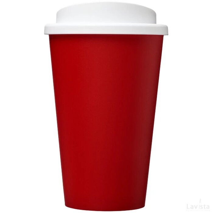 Americano® 350 ml geïsoleerde beker Rood,Wit Rood, Wit Rood/Wit