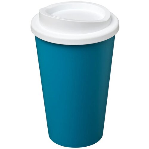 Americano® 350 ml geïsoleerde beker aqua blauw,Wit Aqua blauw, Wit Aqua blauw/Wit