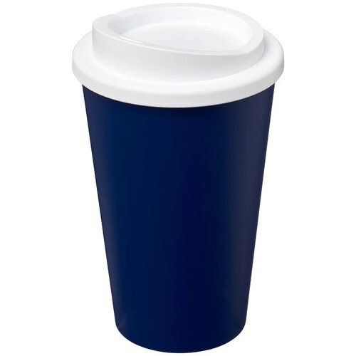 Americano® 350 ml geïsoleerde beker blauw,Wit Blauw, Wit Blauw/Wit