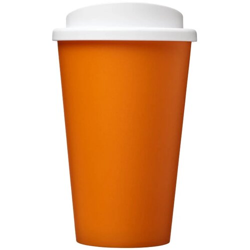Americano® 350 ml geïsoleerde beker Oranje,Wit Oranje, Wit Oranje/Wit