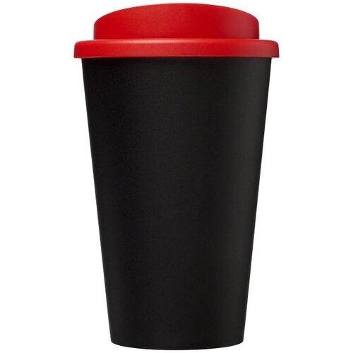 Americano® 350 ml geïsoleerde beker Zwart,Rood Zwart, Rood Zwart/Rood
