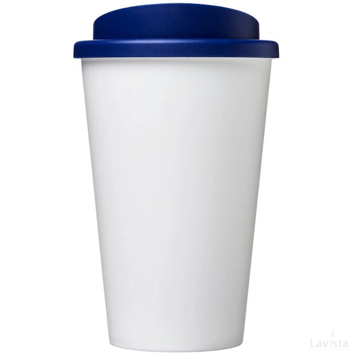 Americano® 350 ml geïsoleerde beker Wit,blauw Wit, Blauw Wit/Blauw
