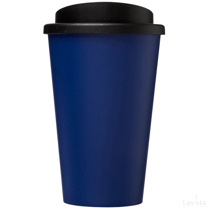 Americano® 350 ml geïsoleerde beker blauw,Zwart Blauw, Zwart Blauw/Zwart