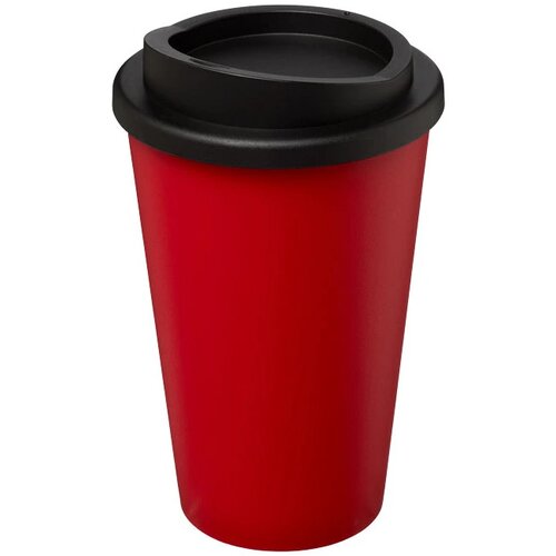 Americano® 350 ml geïsoleerde beker Rood,Zwart Rood, Zwart Rood/Zwart