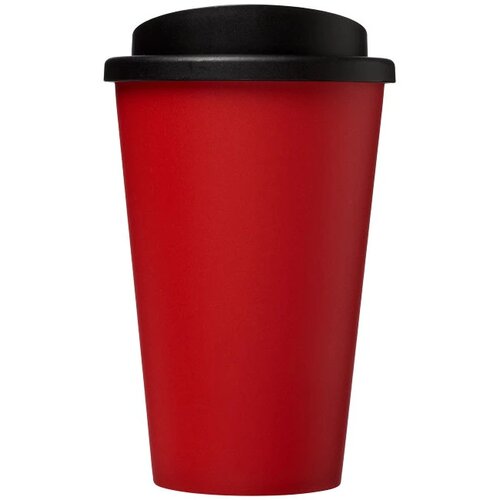 Americano® 350 ml geïsoleerde beker Rood,Zwart Rood, Zwart Rood/Zwart