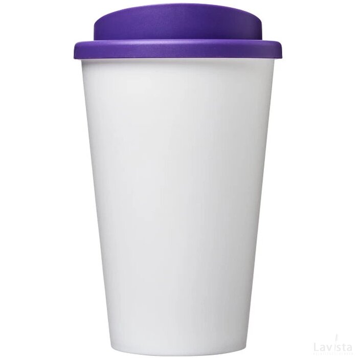 Americano® 350 ml geïsoleerde beker Wit,Paars Wit, Paars Wit/Paars
