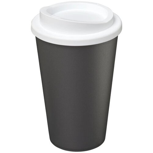 Americano® 350 ml geïsoleerde beker Zilver,Wit Zilver, Wit Zilver/Wit