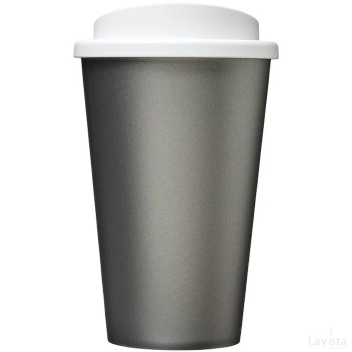Americano® 350 ml geïsoleerde beker Zilver,Wit Zilver, Wit Zilver/Wit