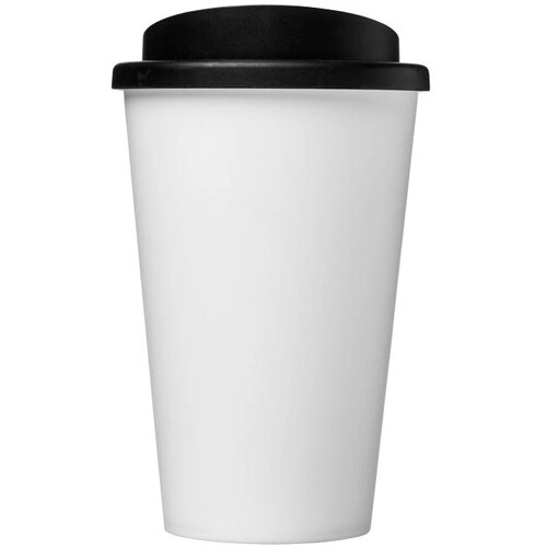 Americano® 350 ml geïsoleerde beker Wit,Zwart Wit, Zwart Wit/Zwart