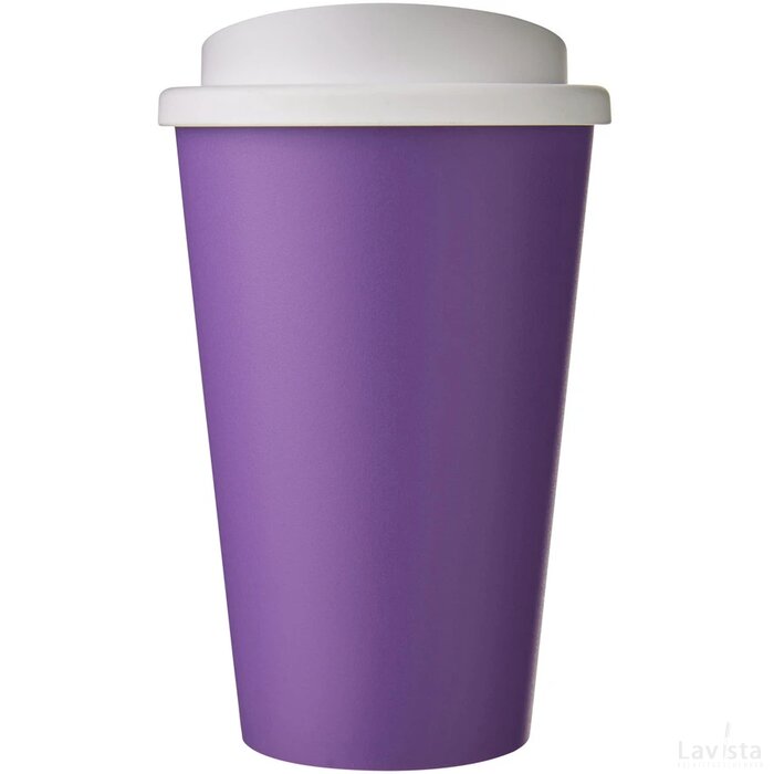 Americano® 350 ml geïsoleerde beker Paars,Wit Paars, Wit Paars/Wit