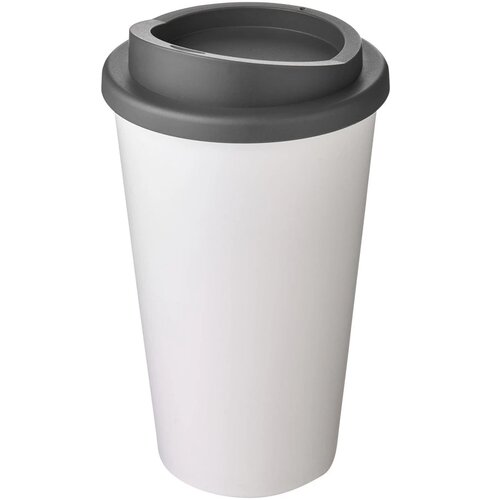 Americano® 350 ml geïsoleerde beker Wit,Grijs Wit, Grijs Wit/Grijs