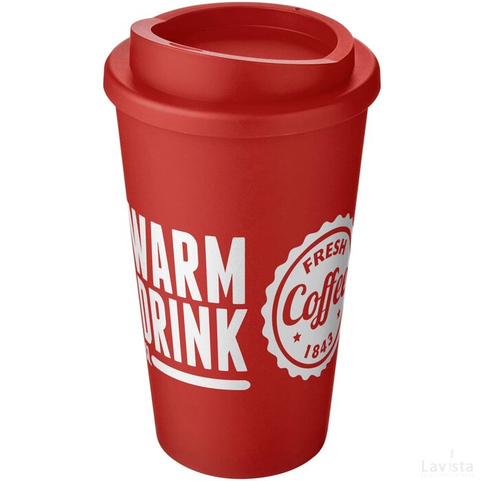 Americano® 350 ml geïsoleerde beker Rood