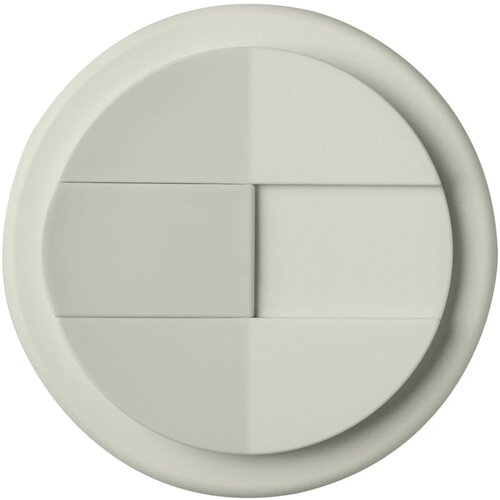 Americano® Renew geïsoleerde 350 ml beker met knoeibestendig deksel Ivoorwit