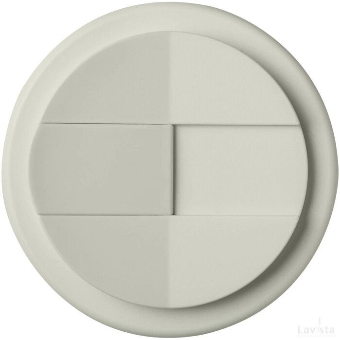 Americano® Renew geïsoleerde 350 ml beker met knoeibestendig deksel Ivoorwit