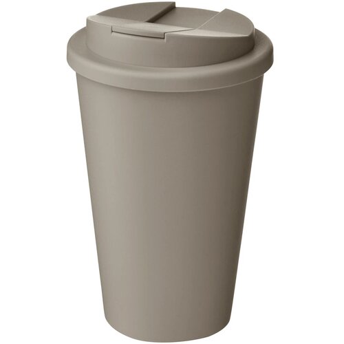 Americano® Renew geïsoleerde 350 ml beker met knoeibestendig deksel Kiezelgrijs