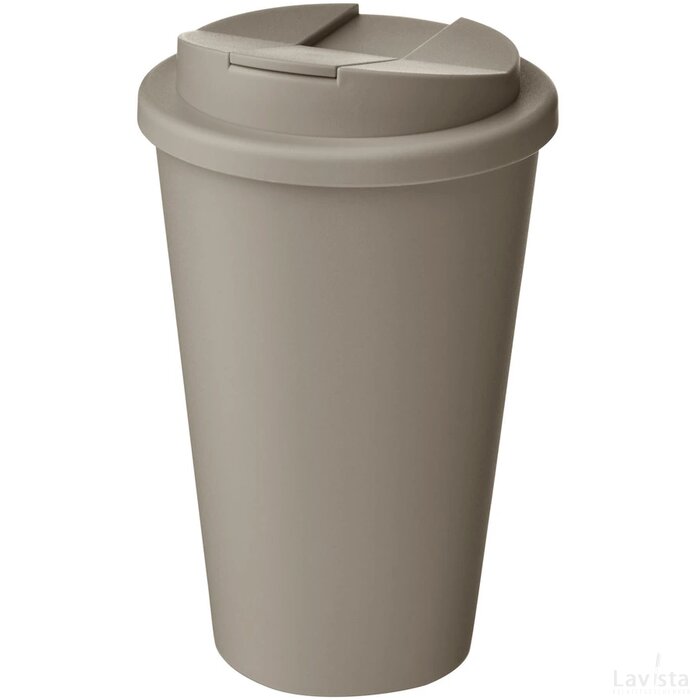 Americano® Renew geïsoleerde 350 ml beker met knoeibestendig deksel Kiezelgrijs