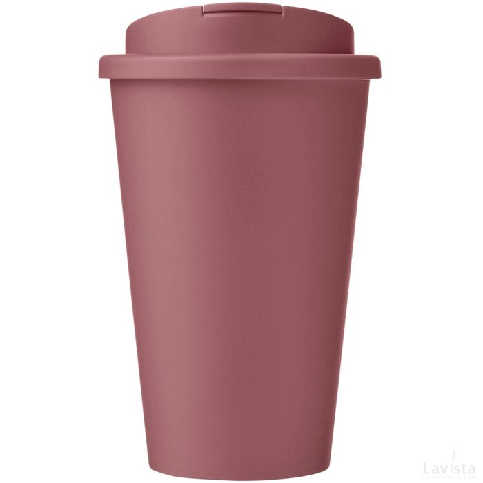 Americano® Renew geïsoleerde 350 ml beker met knoeibestendig deksel Roze