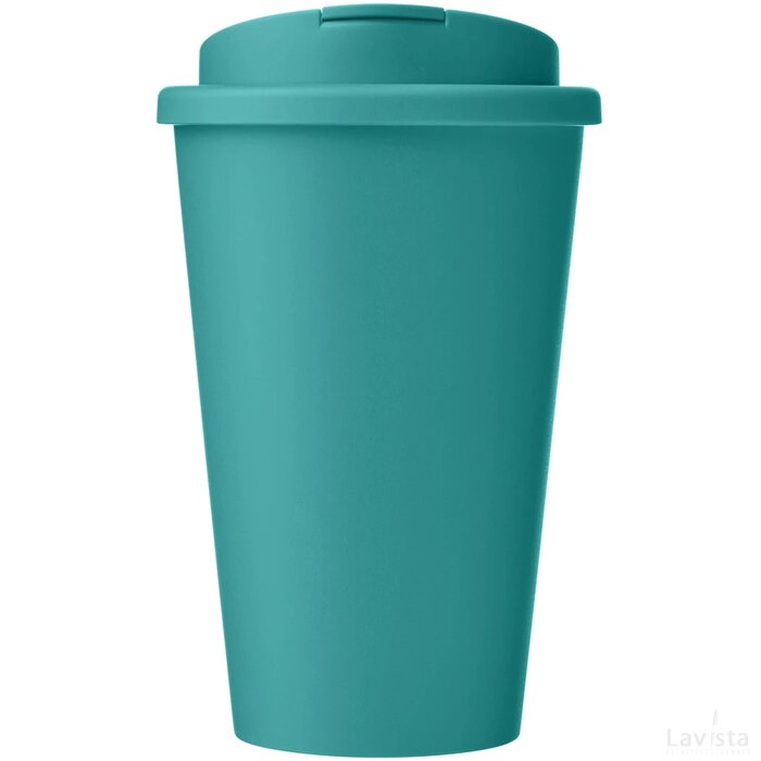 Americano® Renew geïsoleerde 350 ml beker met knoeibestendig deksel Rifblauw