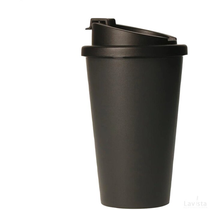 Eco Coffee Mug Premium Deluxe 350 Ml Thermosbeker Antraciet