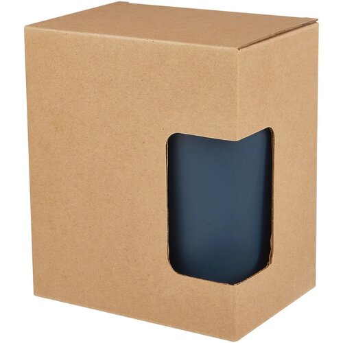 Nordia 400 ml dubbelwandige gerecyclede mok Donkerblauw