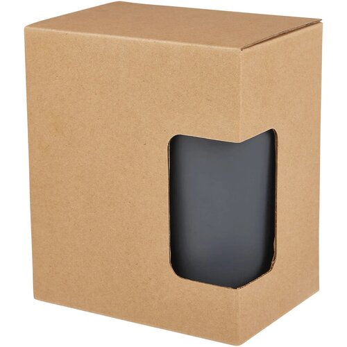 Nordia 400 ml dubbelwandige gerecyclede mok Grijs