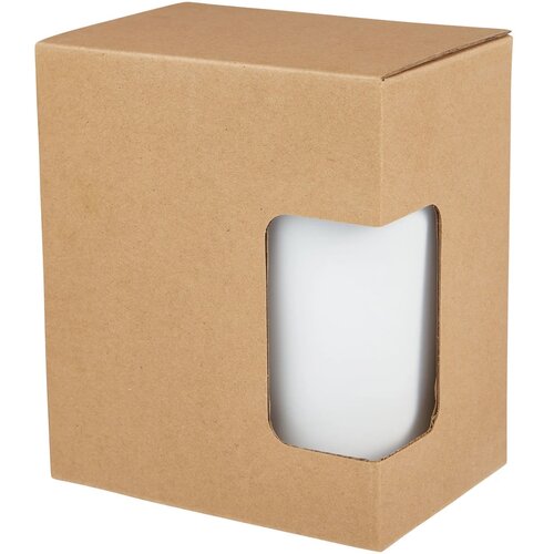 Nordia 400 ml dubbelwandige gerecyclede mok Wit