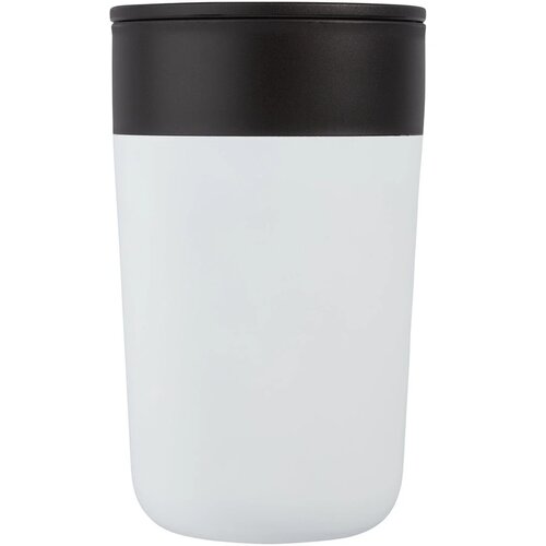 Nordia 400 ml dubbelwandige gerecyclede mok Wit