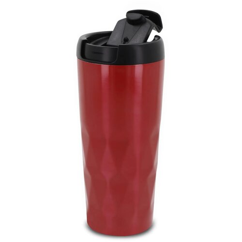 Thermobeker diamant 450ml rood