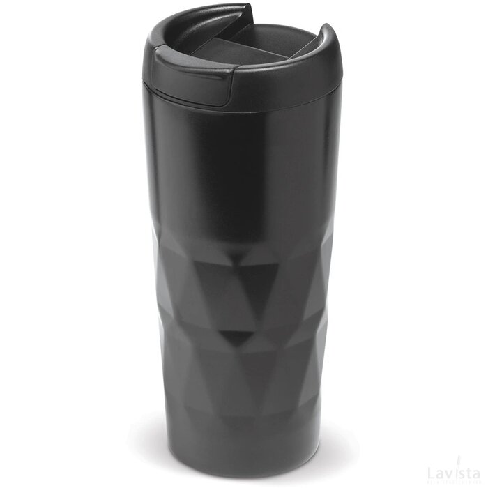 Thermobeker diamant 450ml zwart
