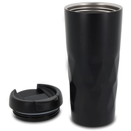 Thermobeker diamant 450ml zwart