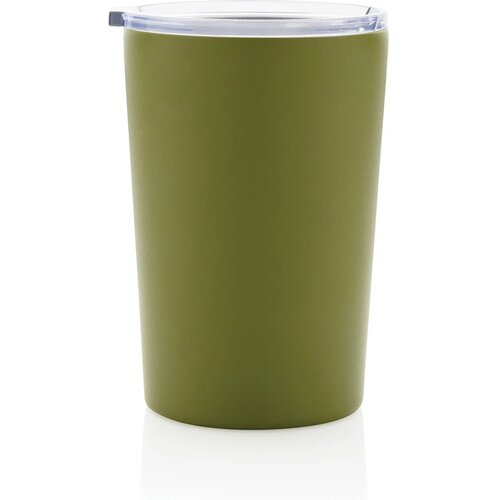 RCS gerecycled roestvrijstalen moderne vacuümmok met deksel groen