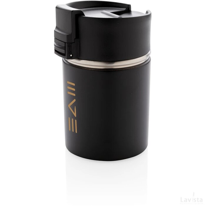 Bogota compact lekvrije vacuüm mok met keramiek coating zwart