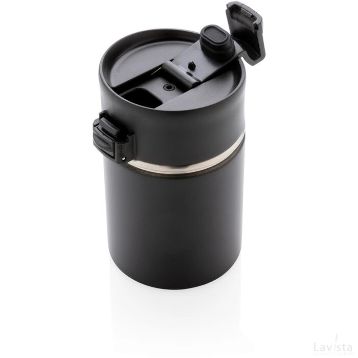 Bogota compact lekvrije vacuüm mok met keramiek coating zwart