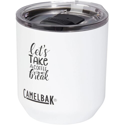 CamelBak® Horizon Rocks 300 ml vacuüm geïsoleerde beker Wit