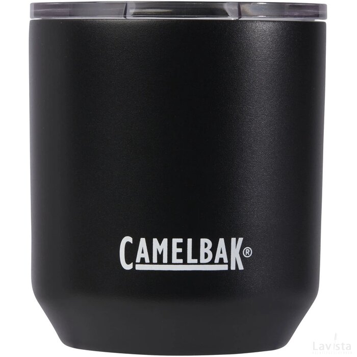 CamelBak® Horizon Rocks 300 ml vacuüm geïsoleerde beker Zwart