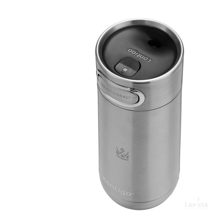 Contigo® Luxe Autoseal® Thermosbeker Zilver