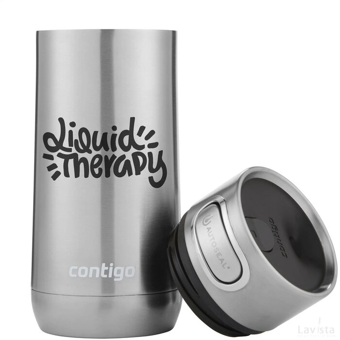 Contigo® Luxe Autoseal® Thermosbeker Zilver