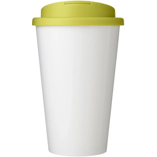 Brite-Americano® 350 ml geïsoleerde beker Wit, Lime Wit/Lime