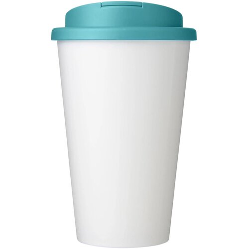 Brite-Americano® 350 ml geïsoleerde beker Wit, Aqua Wit/Aqua