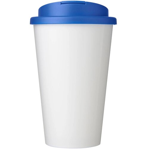 Brite-Americano® 350 ml geïsoleerde beker Wit, Midden blauw Wit/Midden blauw