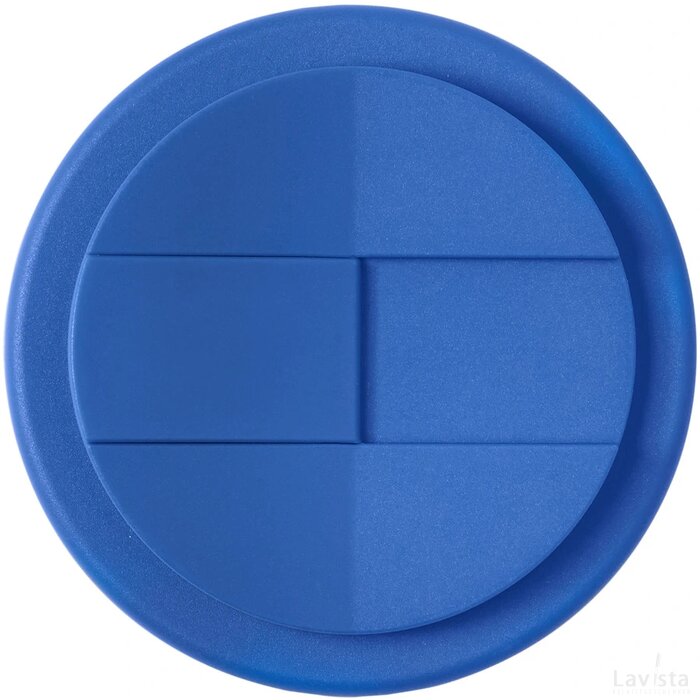 Brite-Americano® 350 ml geïsoleerde beker Wit, Midden blauw Wit/Midden blauw