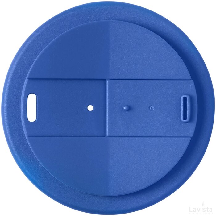 Brite-Americano® 350 ml geïsoleerde beker Wit, Midden blauw Wit/Midden blauw