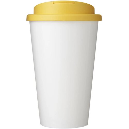 Brite-Americano® 350 ml geïsoleerde beker Wit, Geel Wit/Geel
